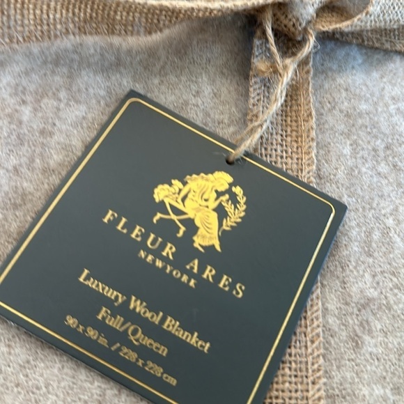 NORTHPOINT Heather Wool Blanket
OATMEAL, Size One Size NWT - Picture 3 of 4